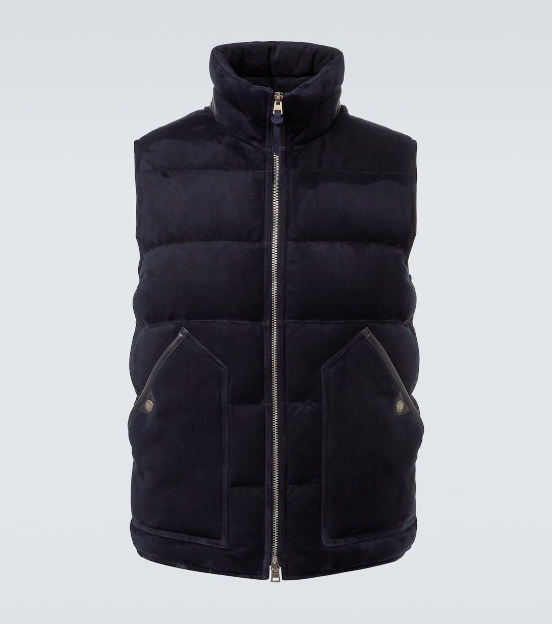 Gilet matelassé en daim | Tom Ford