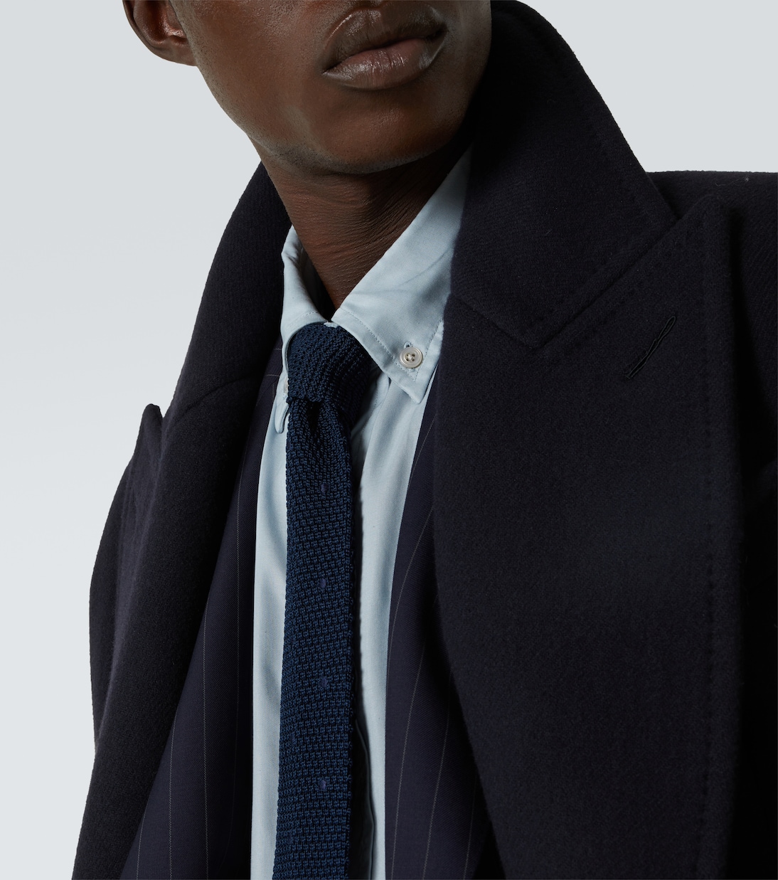 Waffle-knit silk tie | Tom Ford