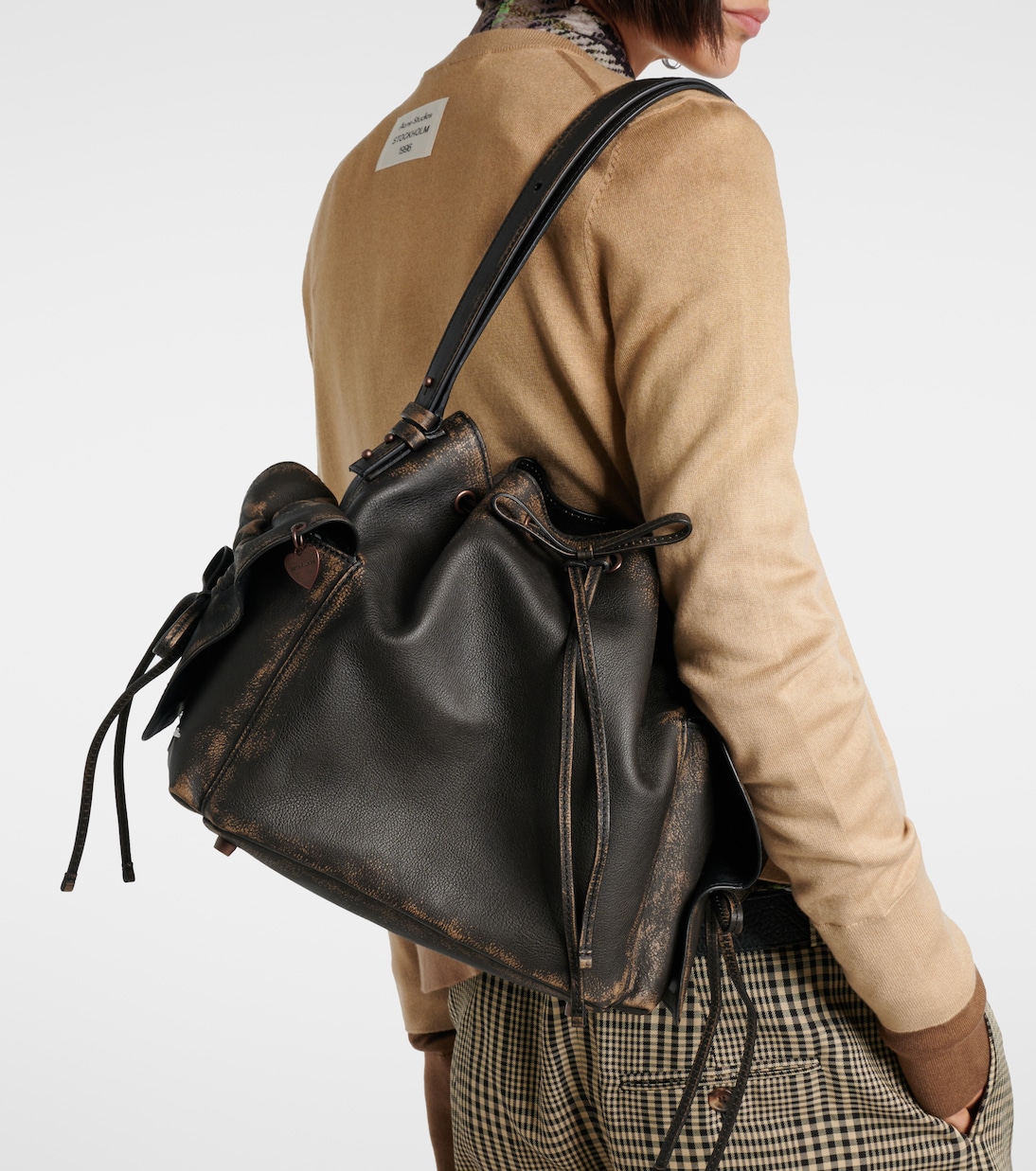 Borsa a spalla in pelle | Acne Studios