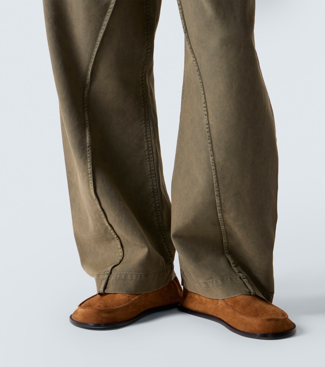 Pantalon ample Twisted Seam en coton | JW Anderson