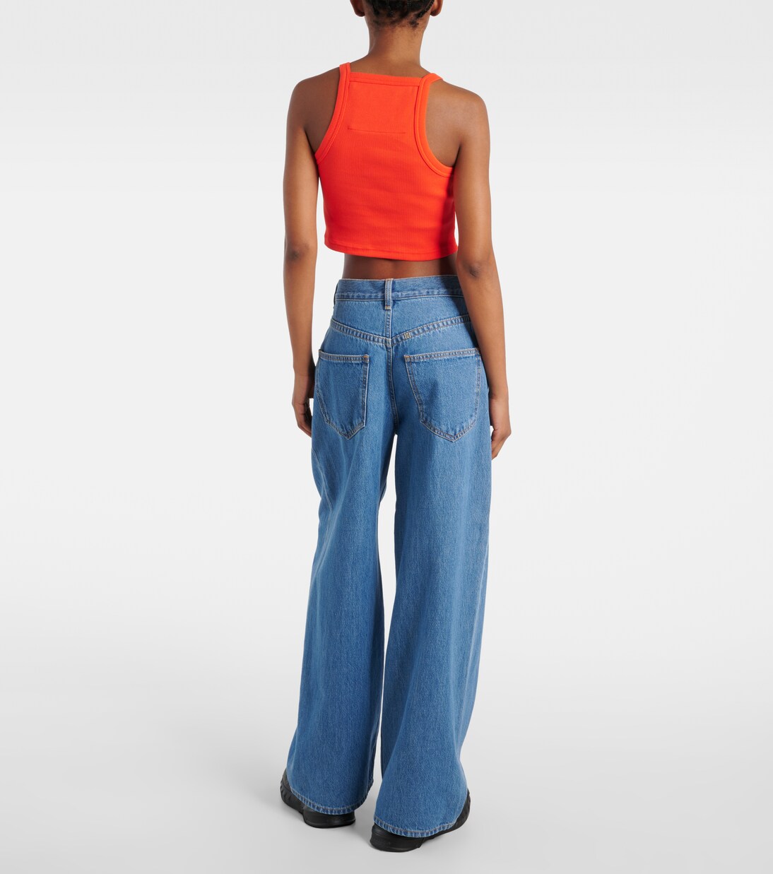 Top cropped in jersey di cotone | Givenchy