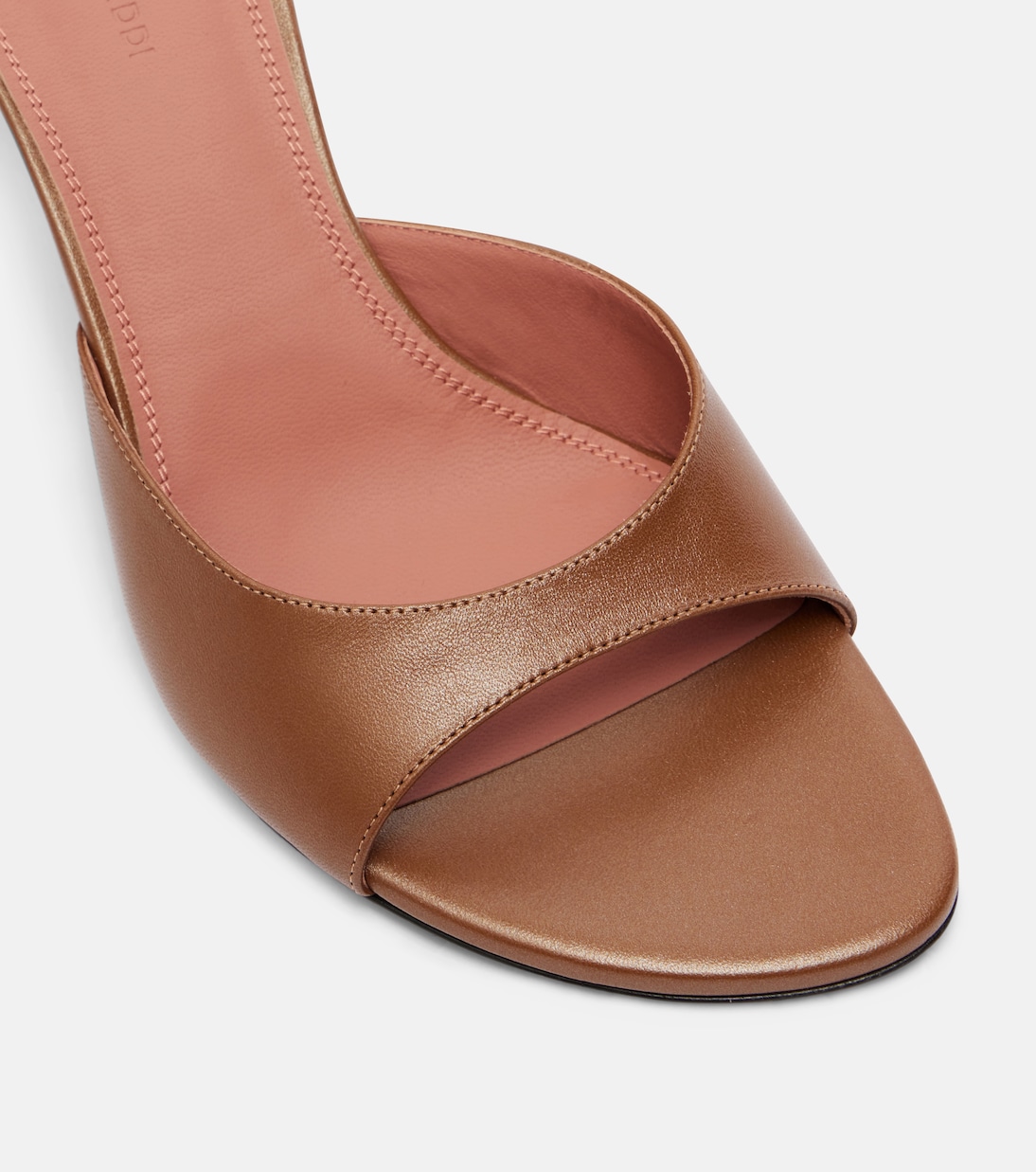 Mules Jeanne 60 in pelle | Amina Muaddi