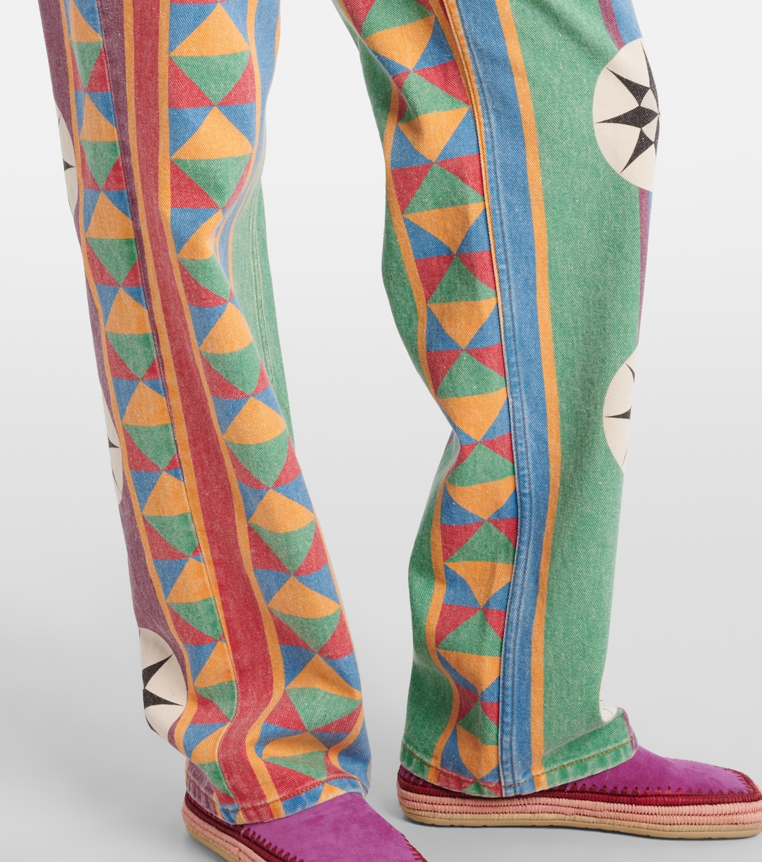 Paula's Ibiza - Jeans regular con stampa | Loewe