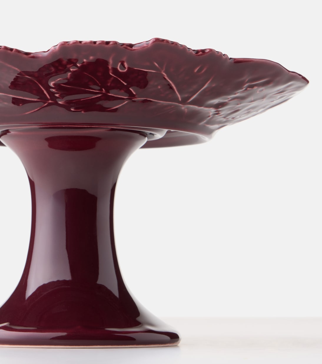 Présentoir à gâteau Vine Leaf en céramique | Cabana