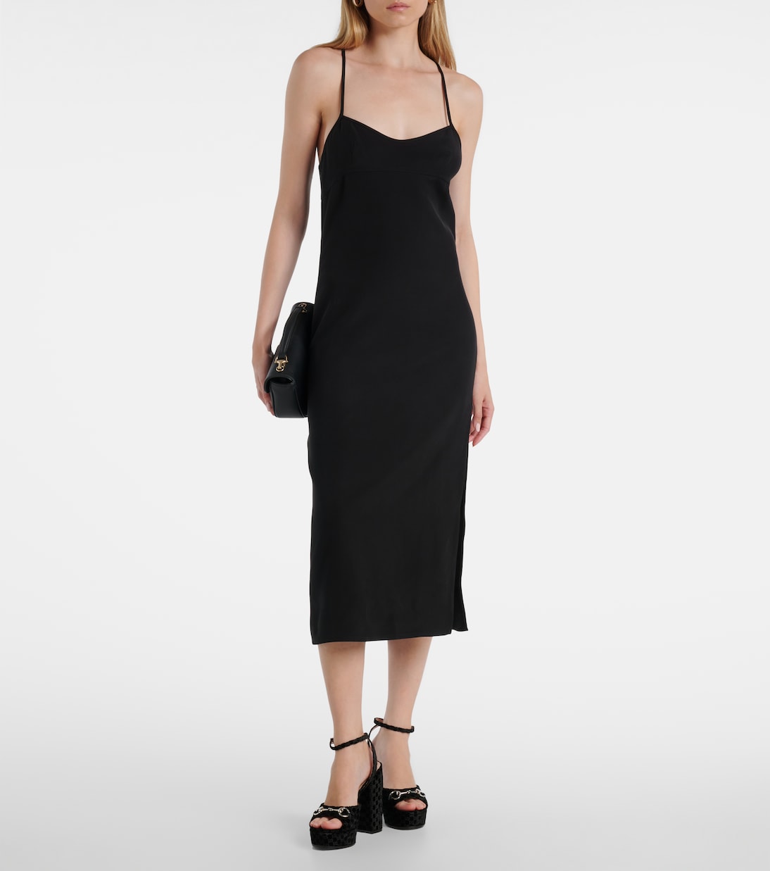 Lady Horsebit velvet sandals | Gucci