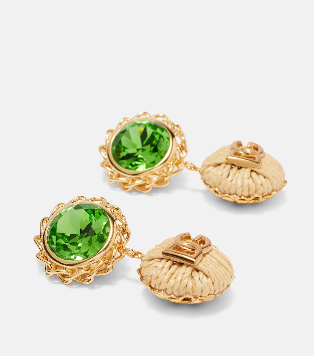 Boucles d’oreilles DG à cristaux | Dolce&Gabbana
