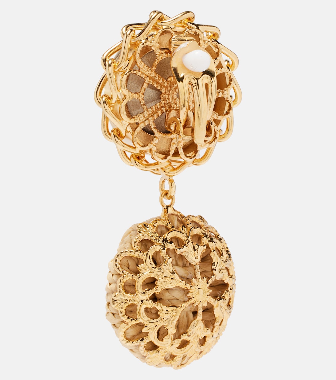 Boucles d’oreilles DG à cristaux | Dolce&Gabbana