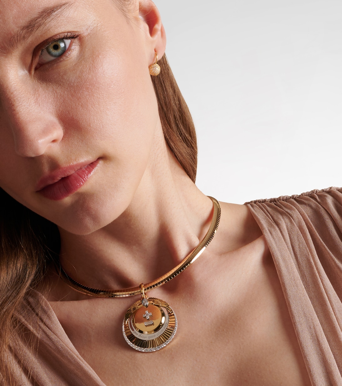 Collier Vivacity Medium en or 18 ct et diamants  | FoundRae