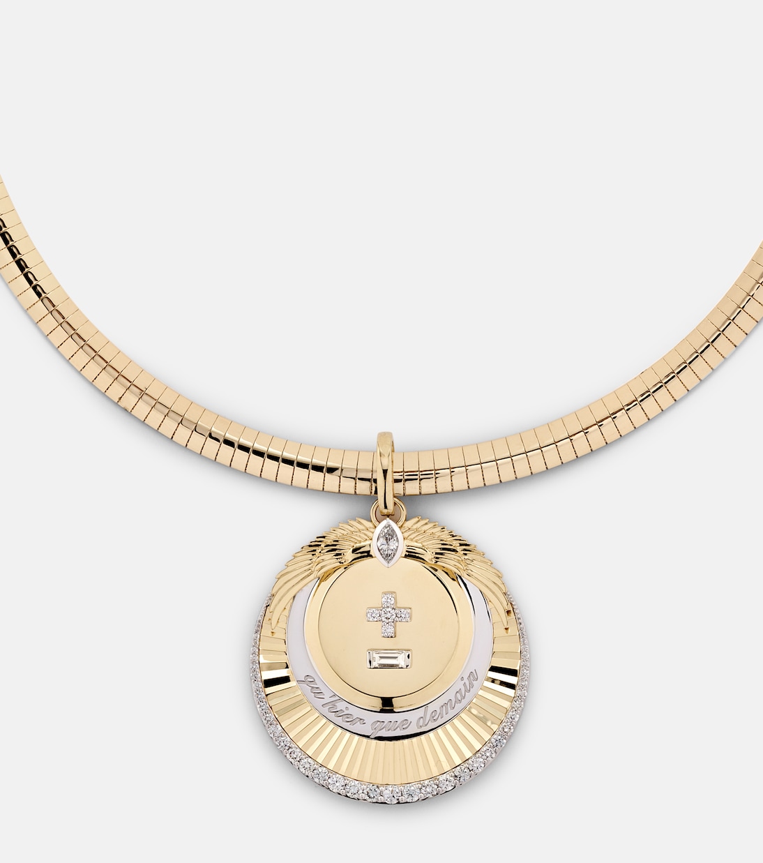 Collier Vivacity Medium en or 18 ct et diamants  | FoundRae