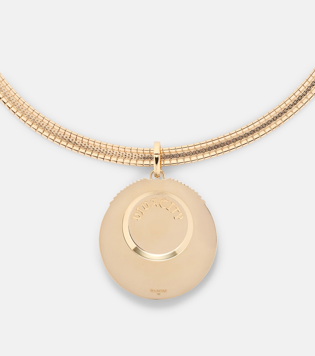 Collier Vivacity Medium en or 18 ct et diamants  | FoundRae
