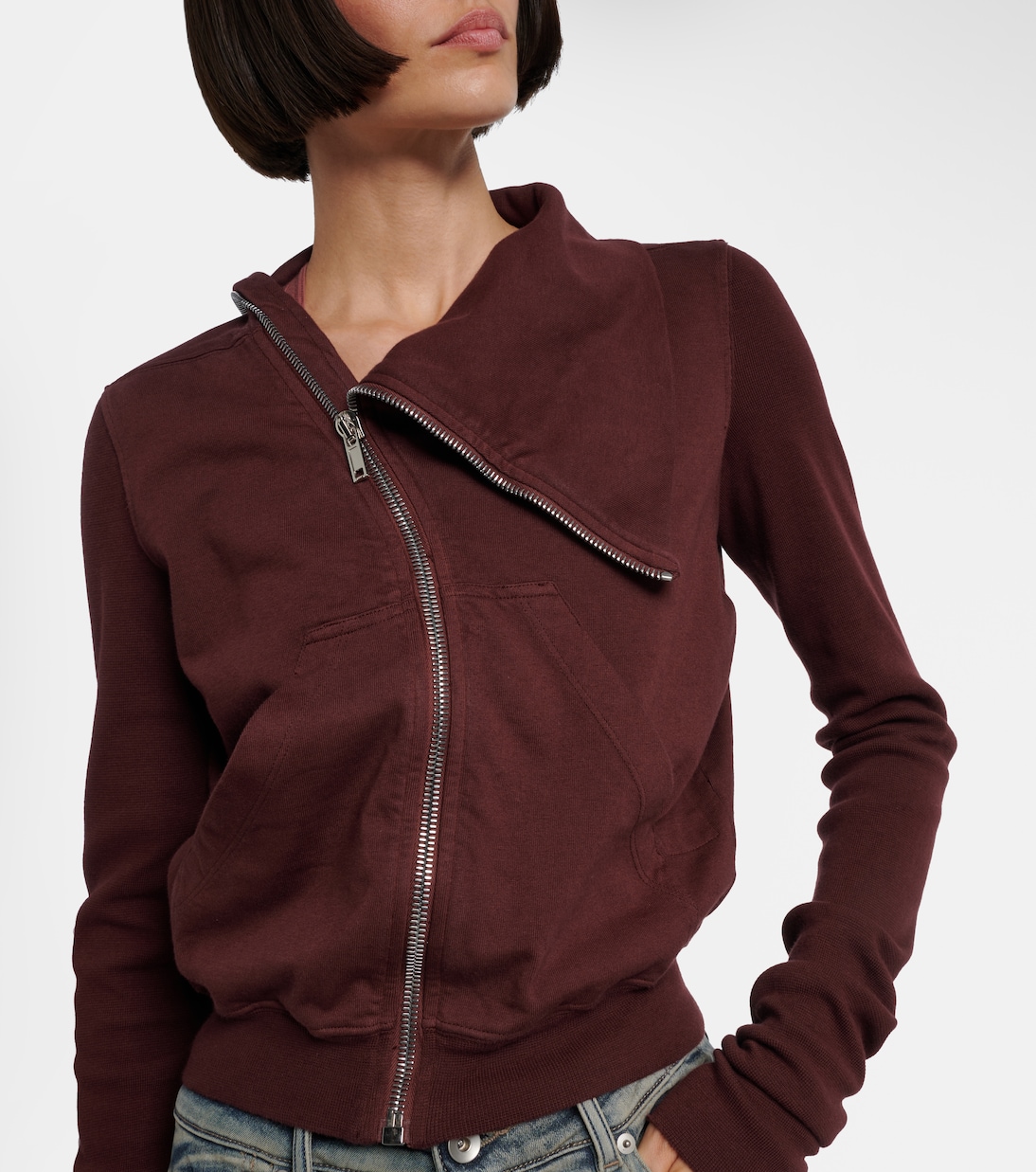 Sweat-shirt Mountain en coton | Rick Owens