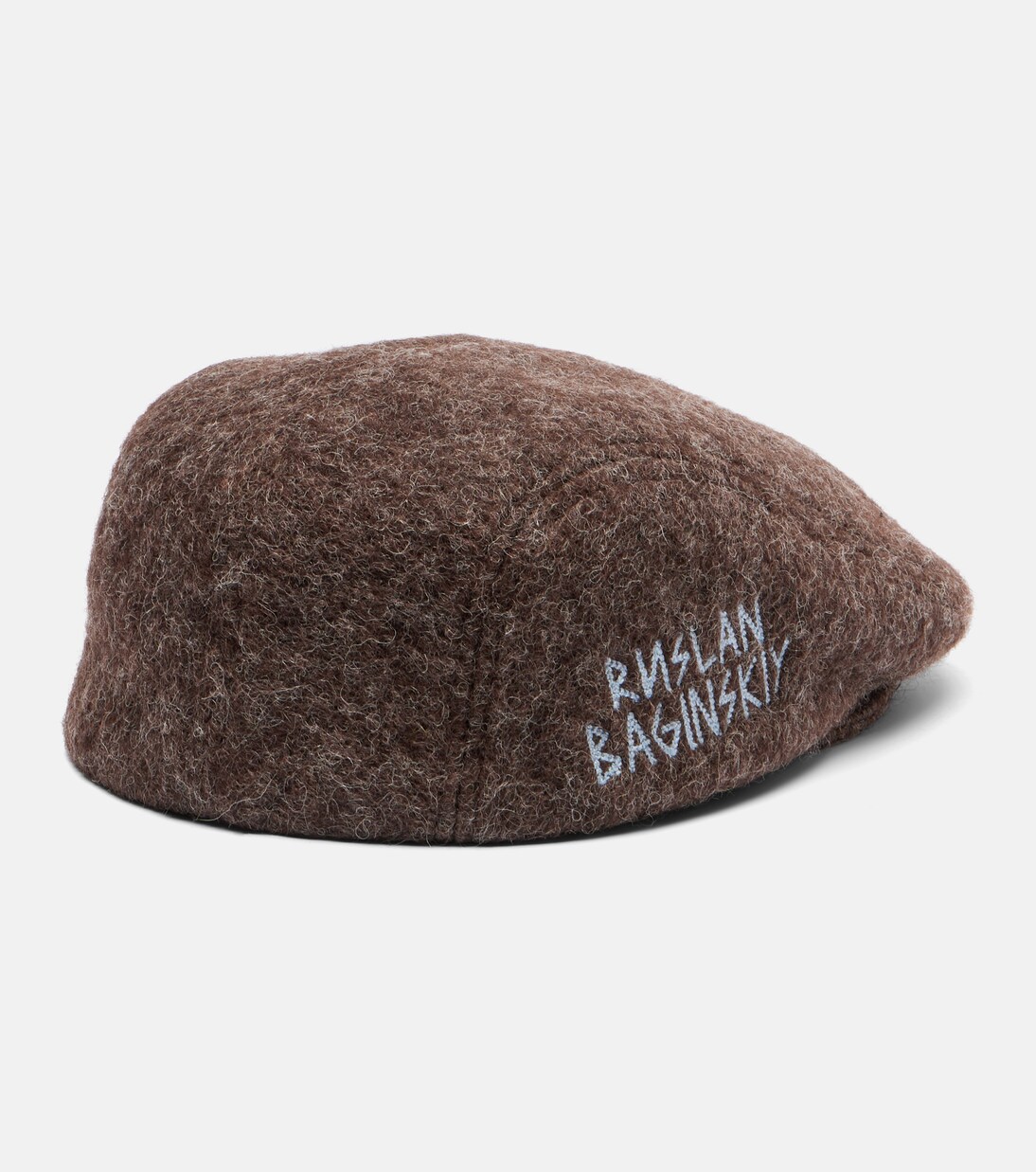 Logo wool-blend newsboy cap  | Ruslan Baginskiy