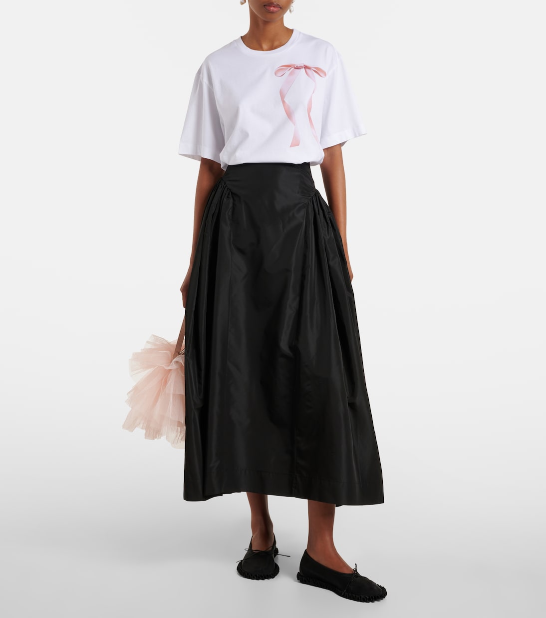 Printed cotton jersey T-shirt  | Simone Rocha