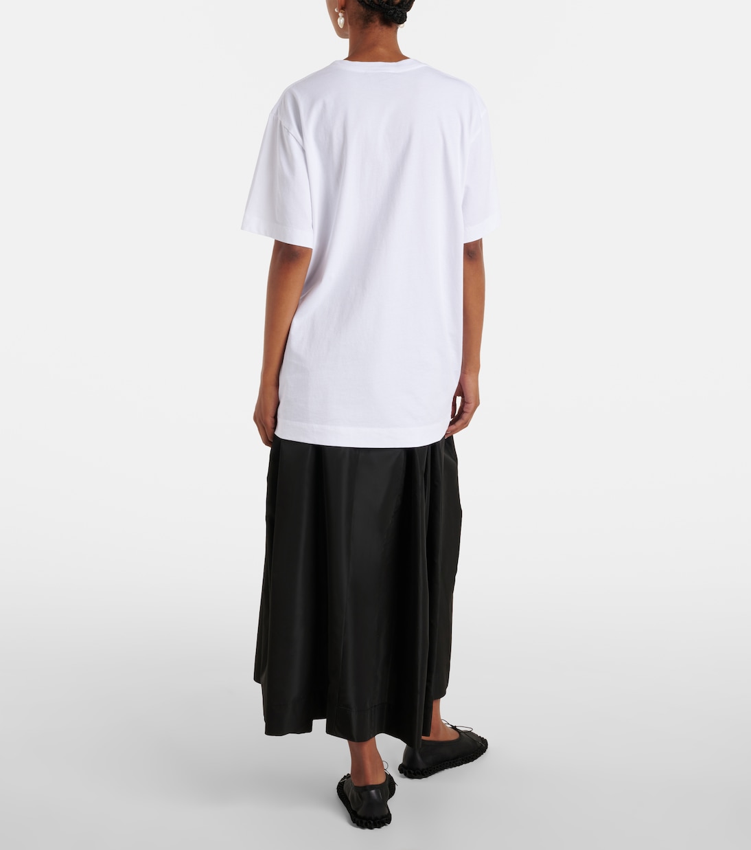 Printed cotton jersey T-shirt  | Simone Rocha
