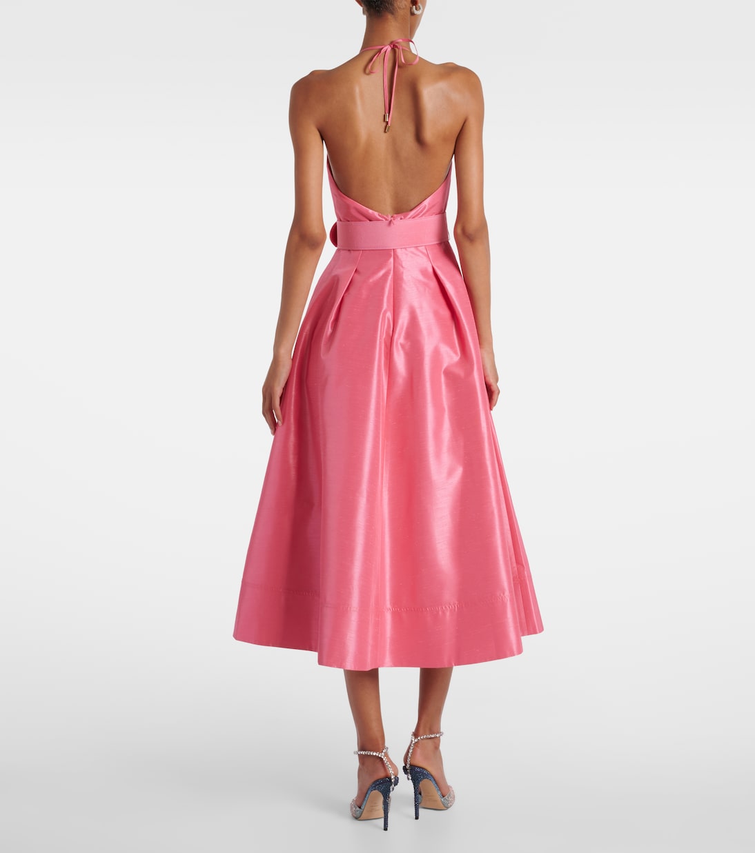 Vestido midi Maple con cinturón | Rebecca Vallance