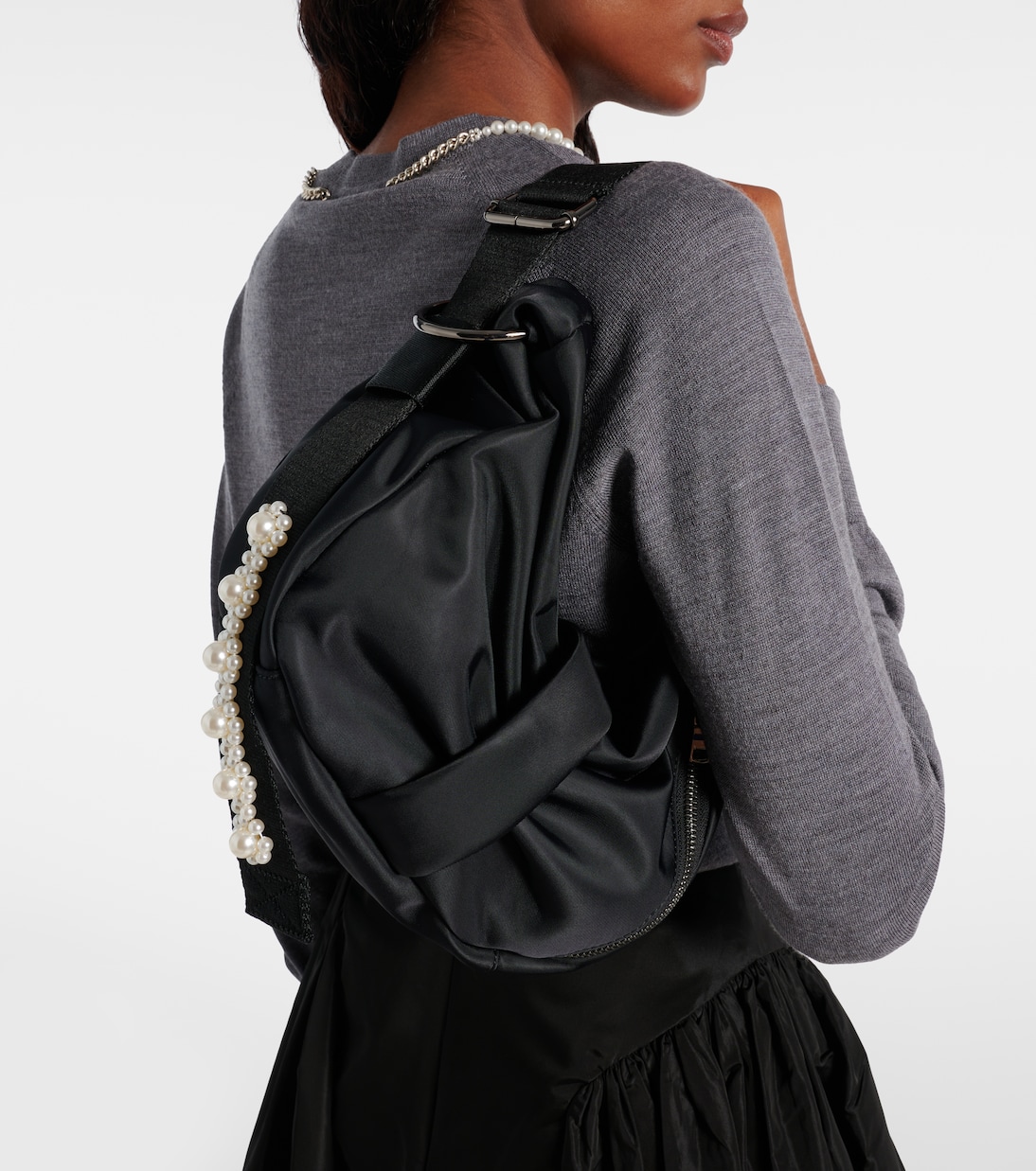 Utility Beaded Mini shoulder bag | Simone Rocha