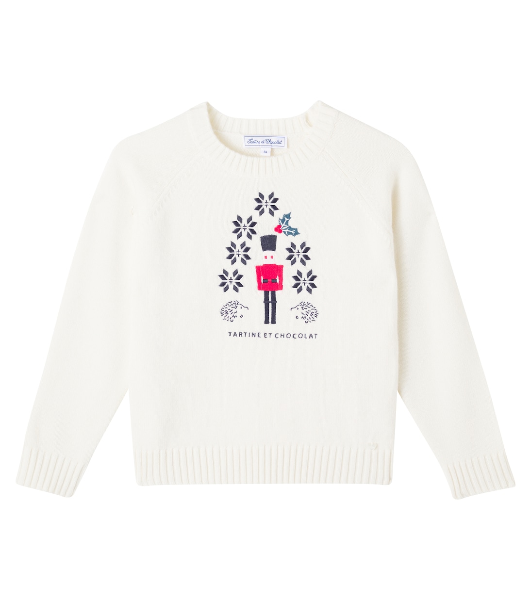 Pull intarsia en laine | Tartine et Chocolat