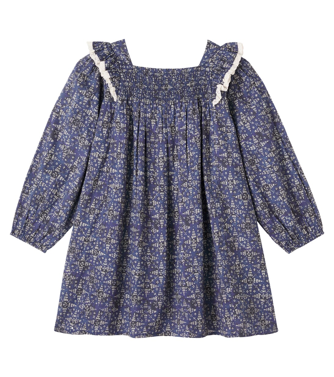 Martina lace-trimmed cotton dress | Louise Misha