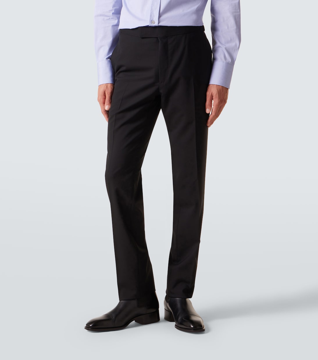 Shelton wool slim pants | Tom Ford