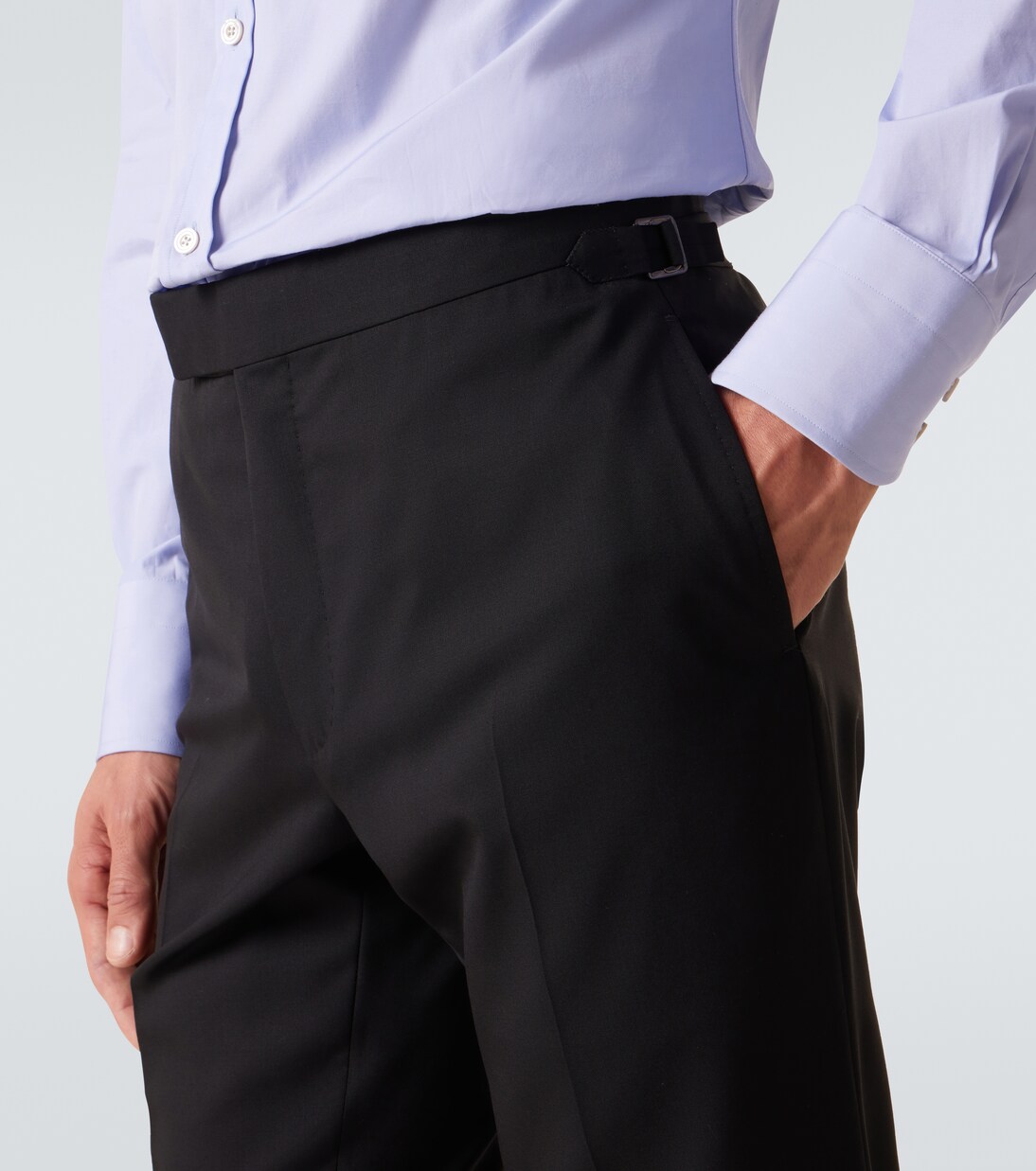 Shelton wool slim pants | Tom Ford