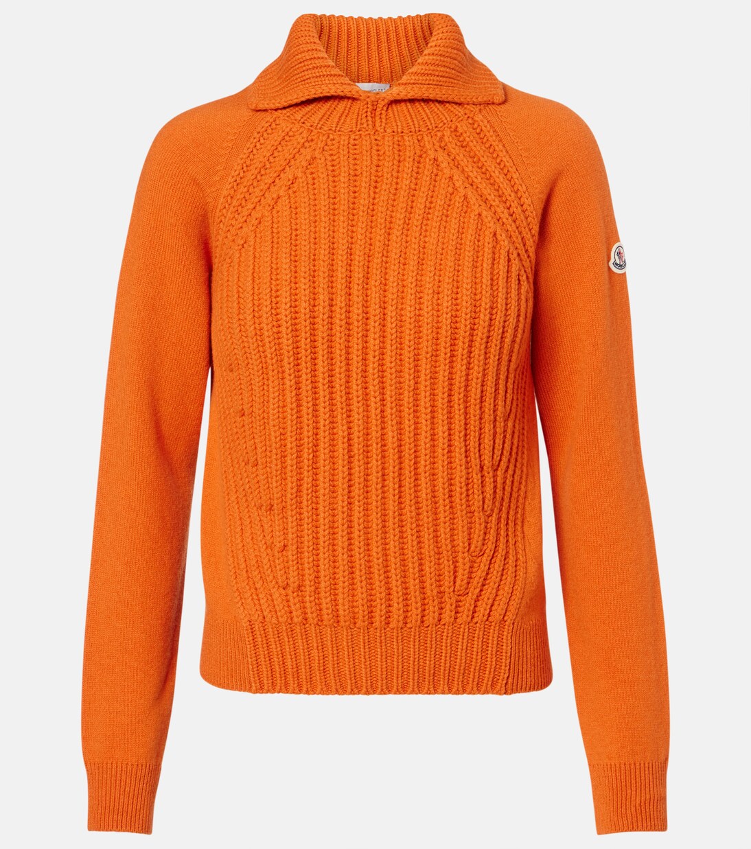 Pullover in lana e cashmere a coste | Moncler