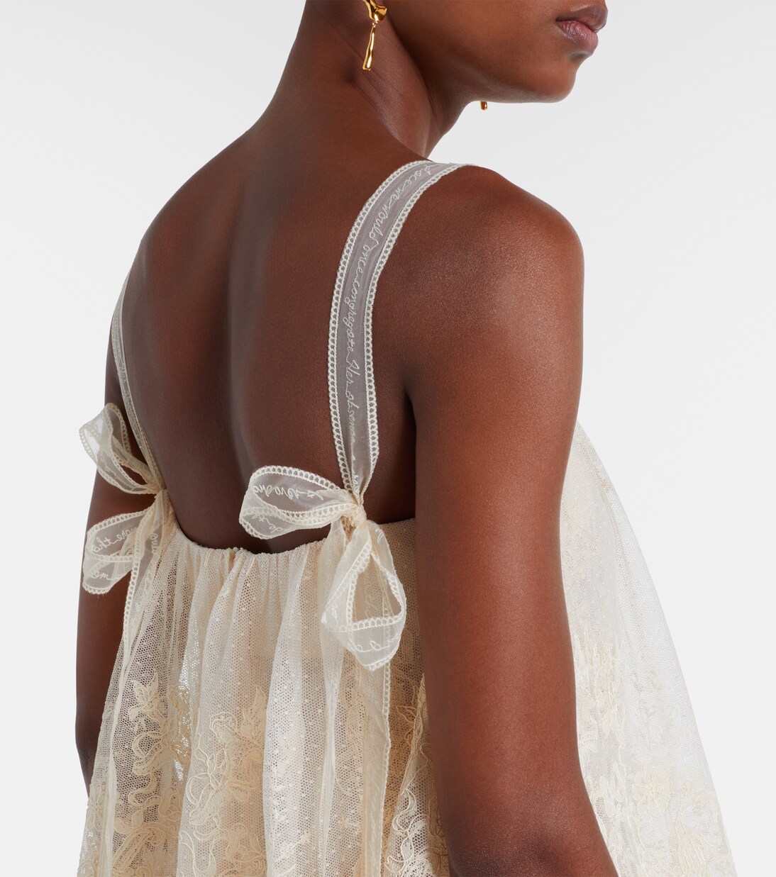 Hypnotic floral lace midi dress | Zimmermann