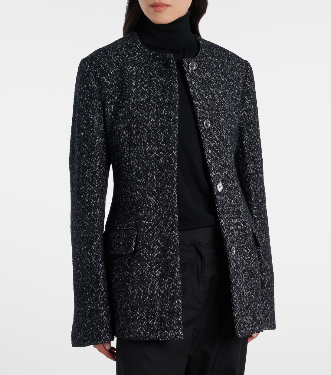 Wool-blend tweed blazer | Toteme