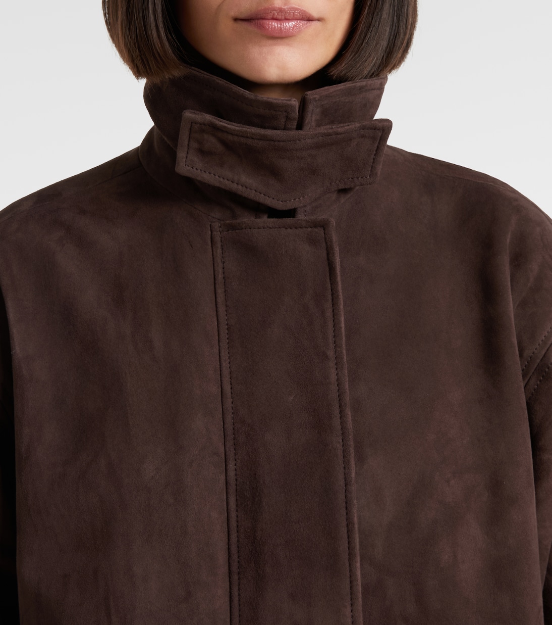 Oversized suede jacket | Rotate