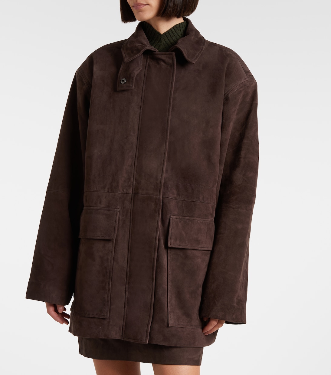 Oversized suede jacket | Rotate