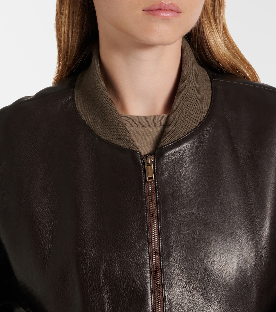 Morisel leather bomber jacket | The Row