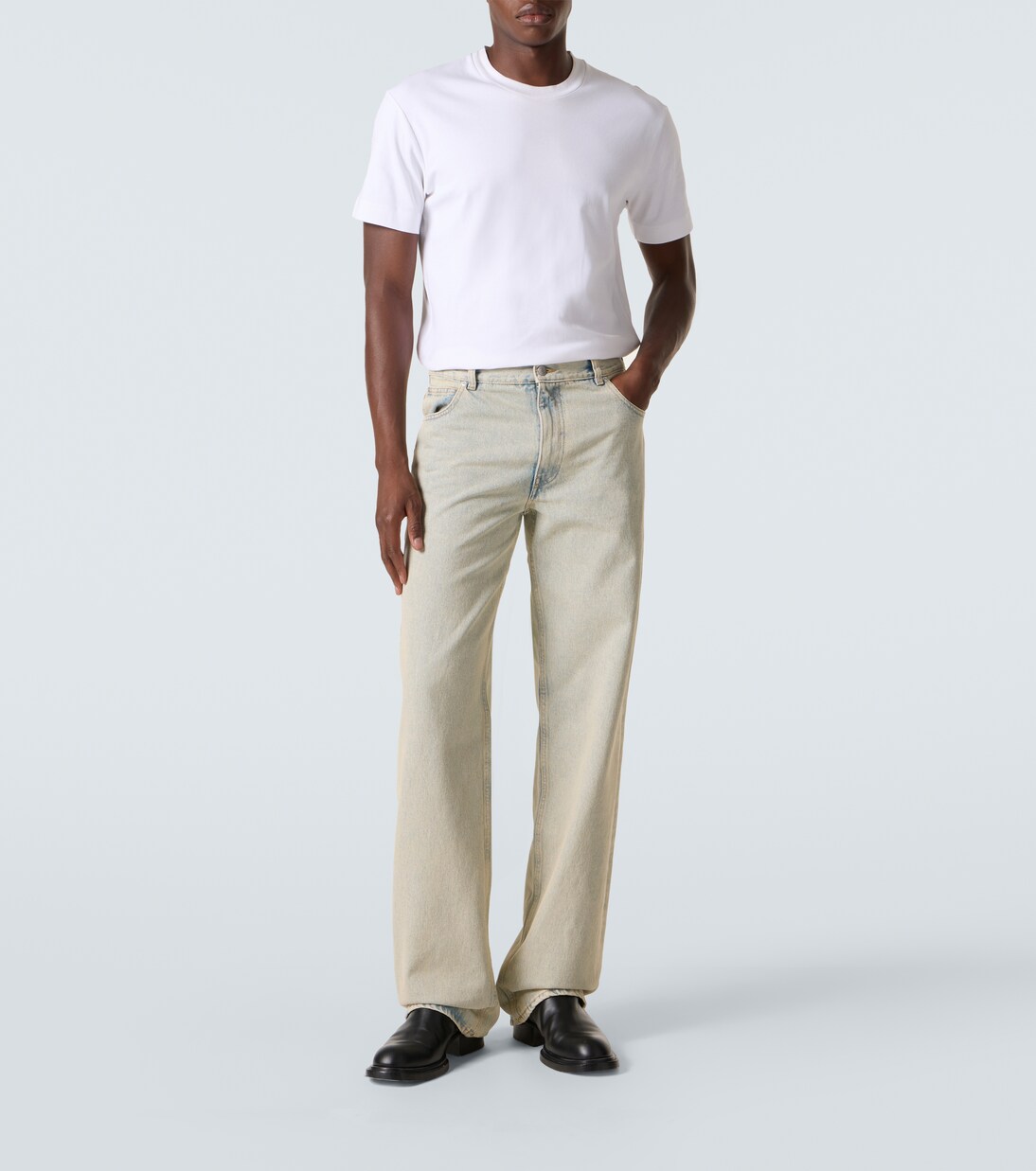 02 mid-rise straight jeans | Calvin Klein Collection