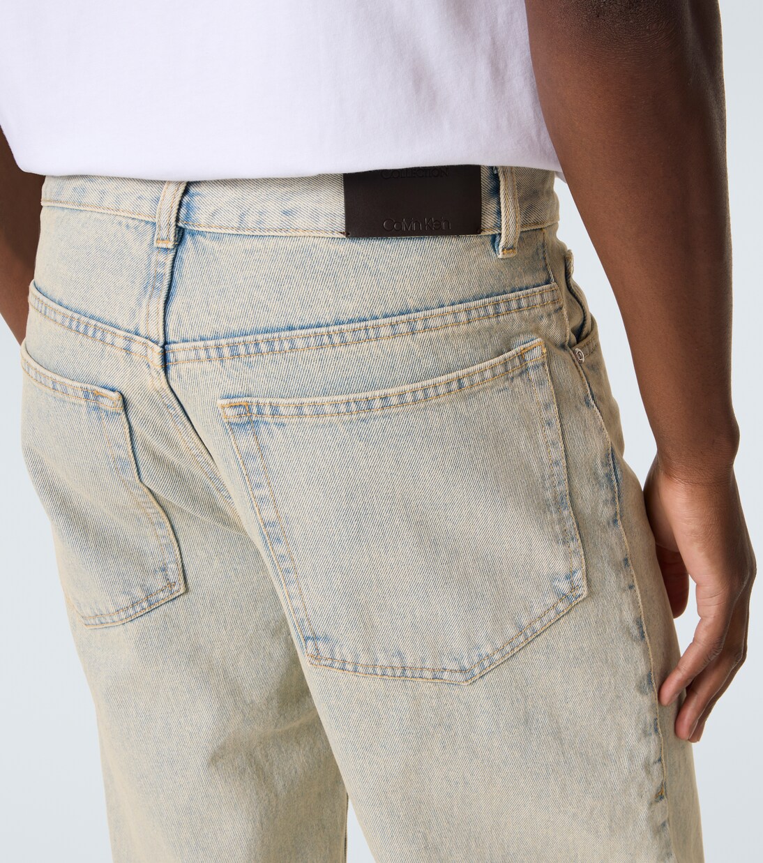 02 mid-rise straight jeans | Calvin Klein Collection