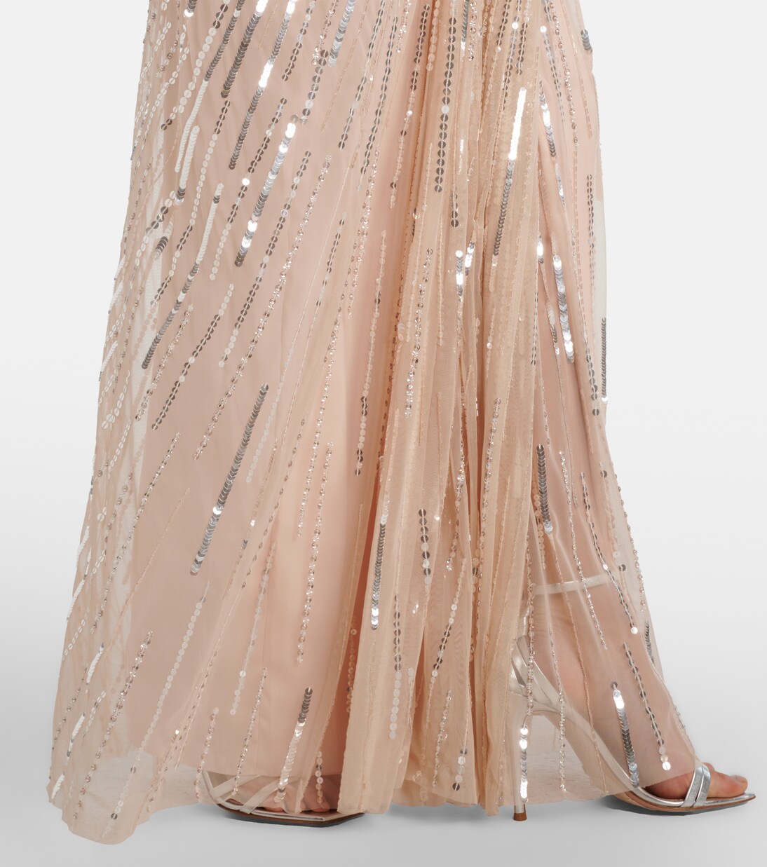 Robe longue Xenia à ornements | Jenny Packham