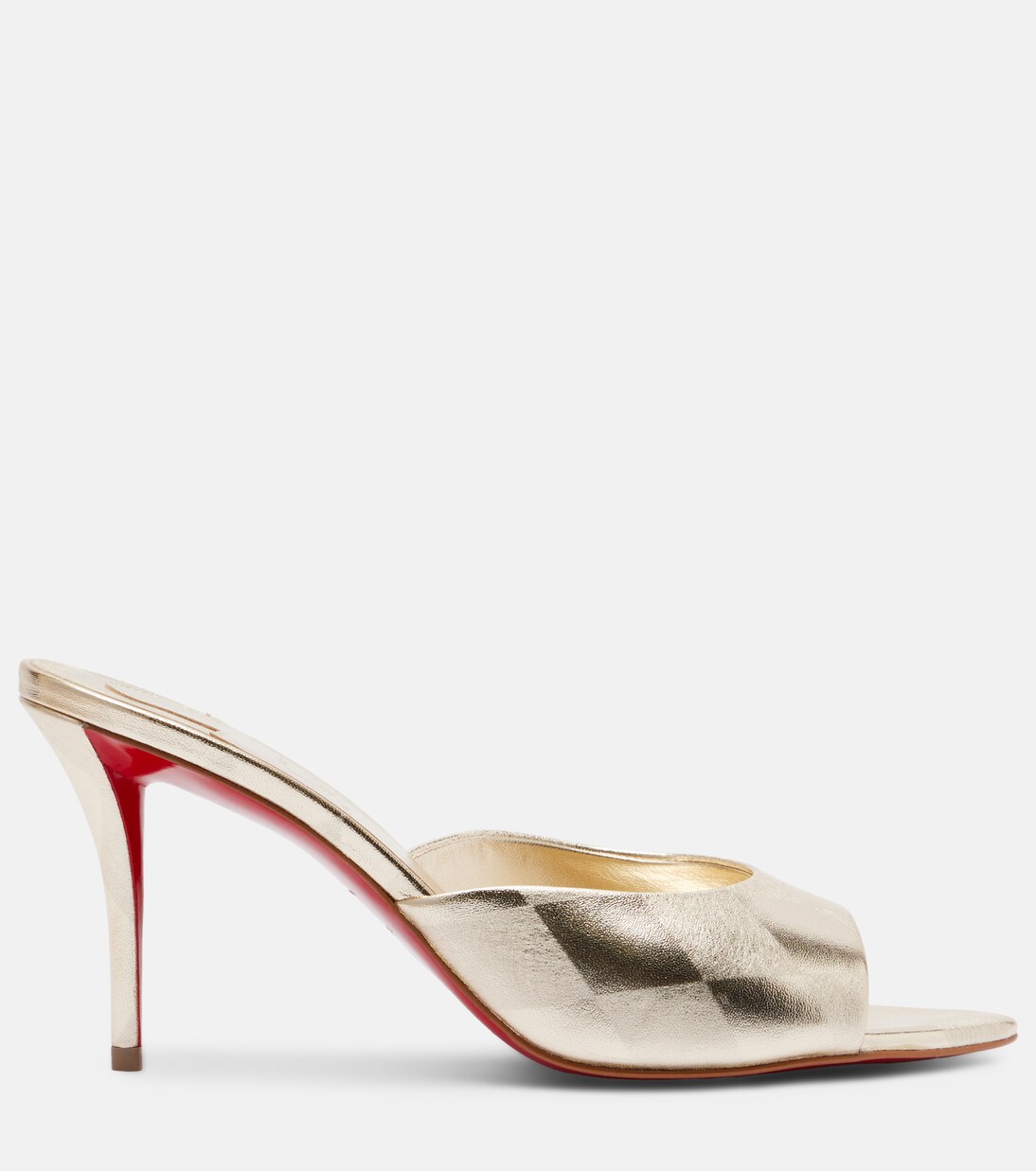 Miss Z metallic leather mules | Christian Louboutin