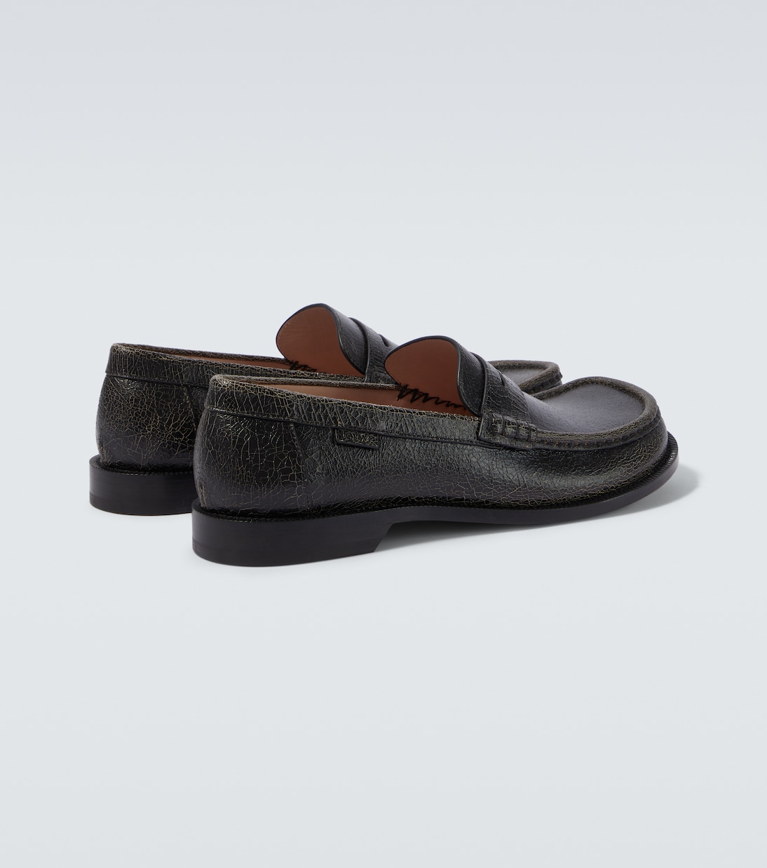 Campo leather penny loafers | Loewe