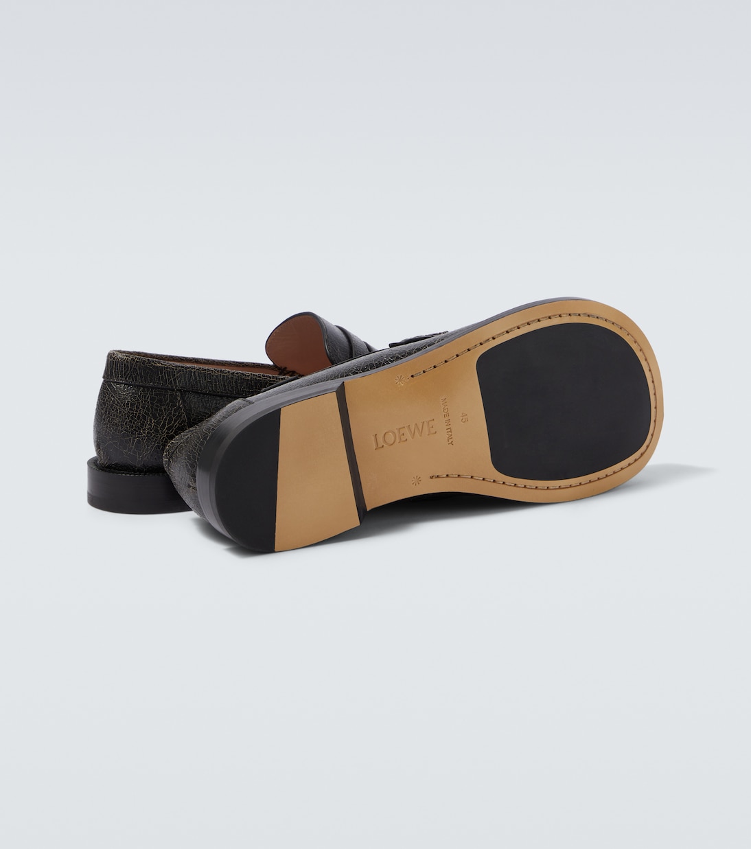 Campo leather penny loafers | Loewe