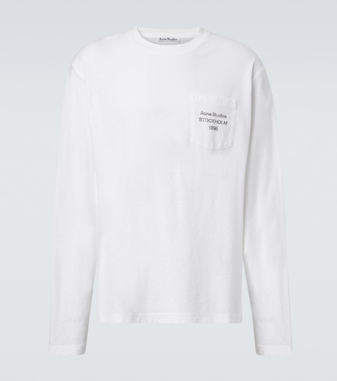 Logo cotton-blend T-shirt | Acne Studios