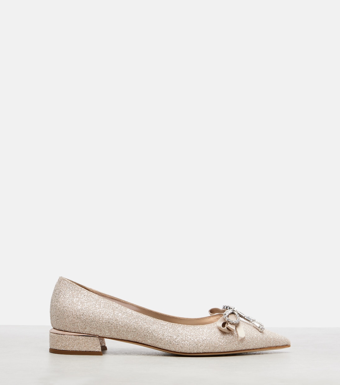 Ballerinas Auria mit Kristallen | Jimmy Choo
