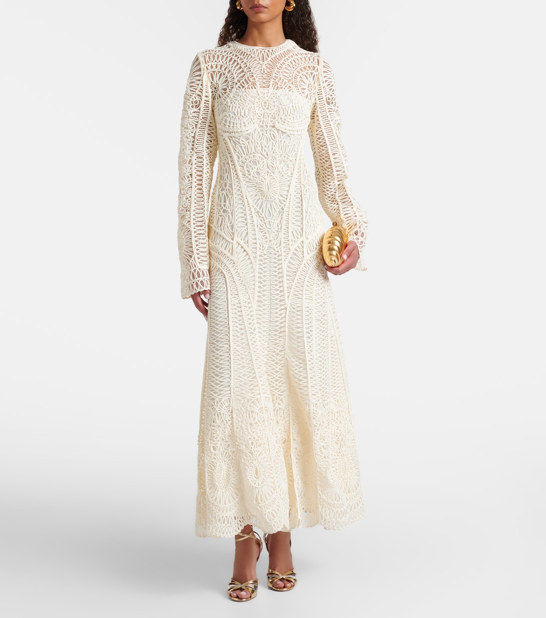 Robe longue brodée | Simkhai