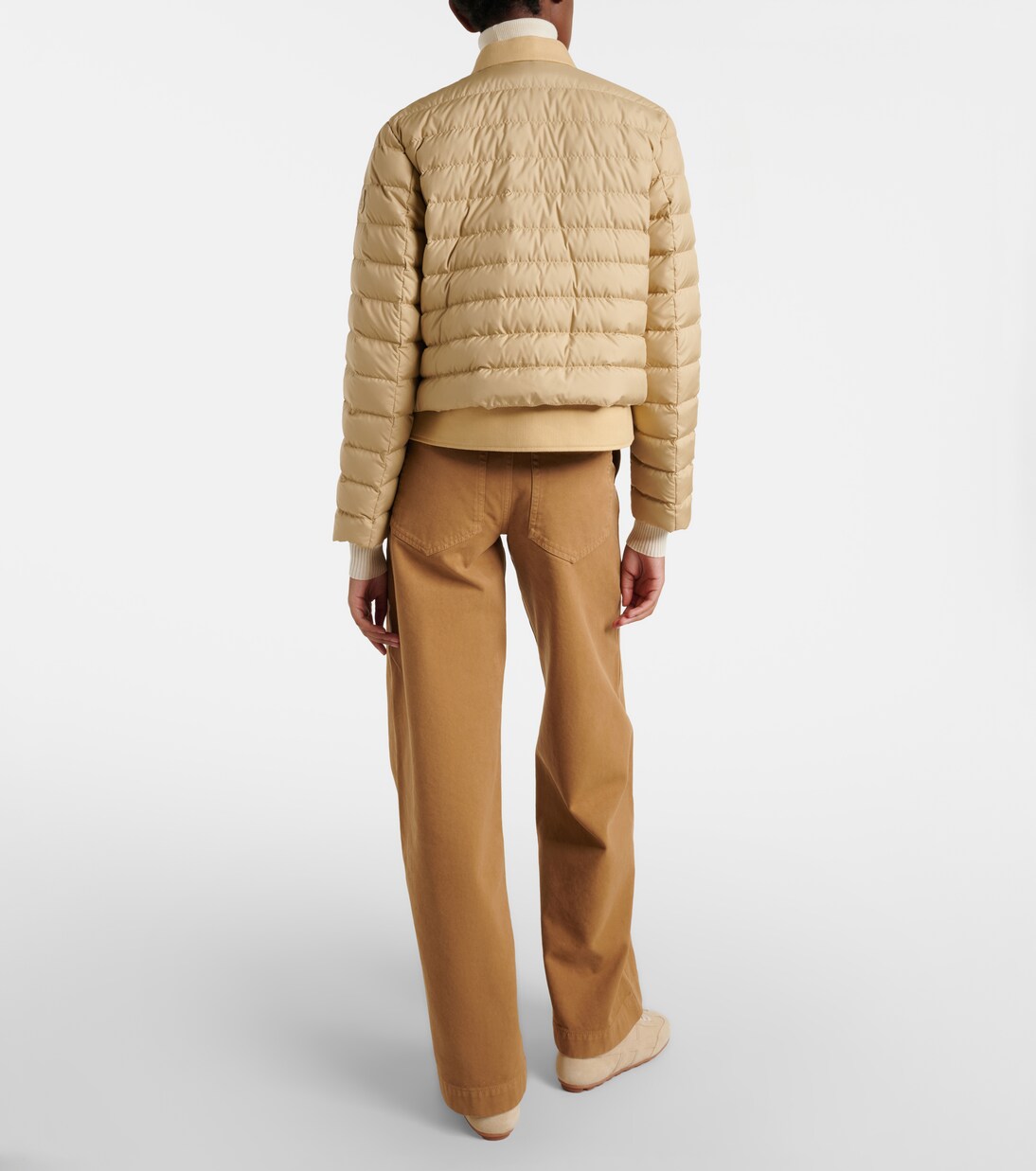 High-rise wide-leg pants | Moncler