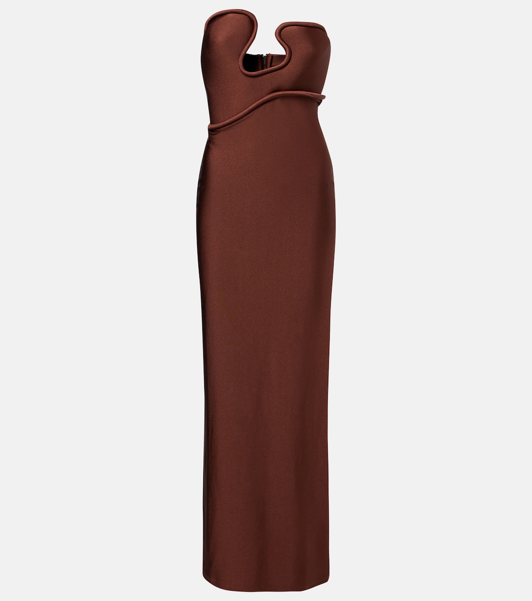 Asymmetric gown | Adriana Degreas