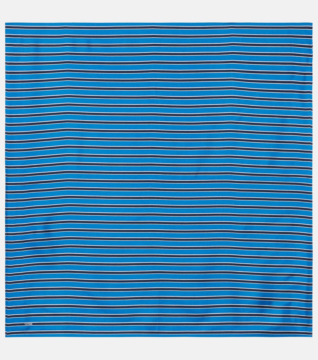 Pañuelo de seda a rayas | Toteme