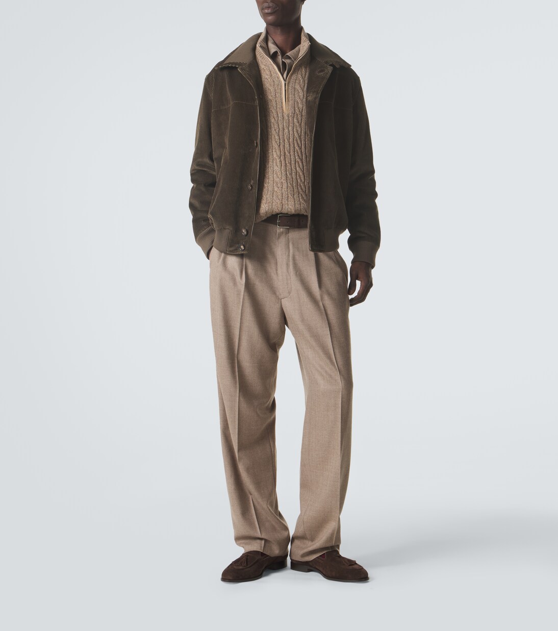 Merremma cotton corduroy bomber jacket | Loro Piana