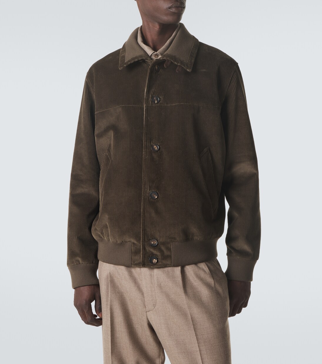Merremma cotton corduroy bomber jacket | Loro Piana