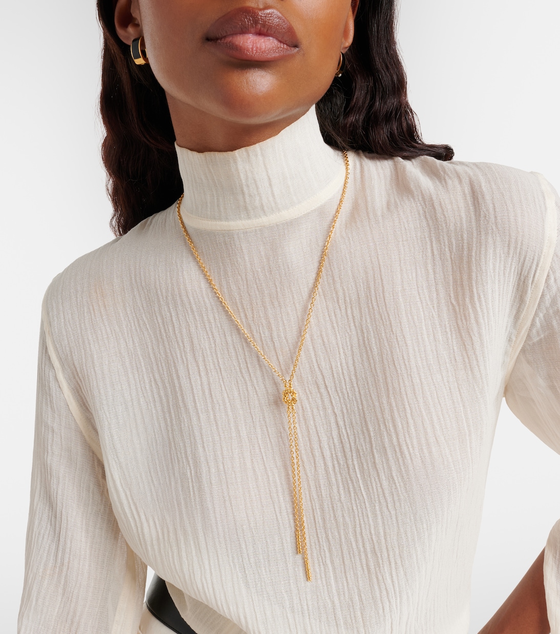 24kt gold-plated chain necklace | Toteme