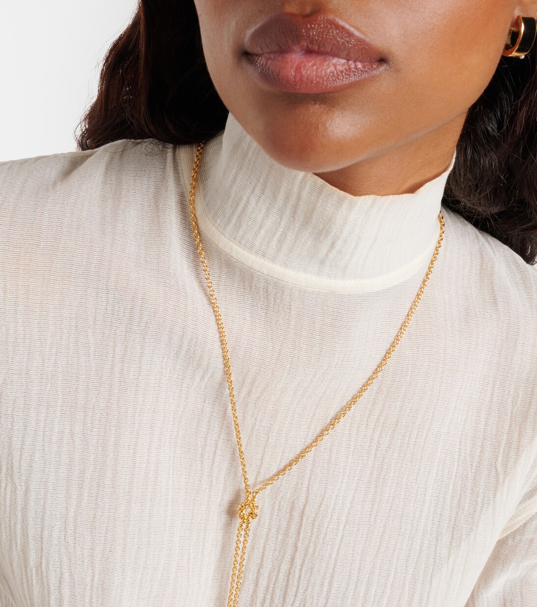 24kt gold-plated chain necklace | Toteme