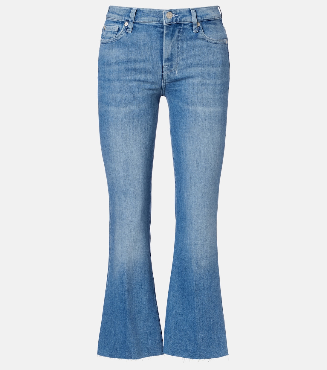Dojo cropped flared jeans | 7 For All Mankind