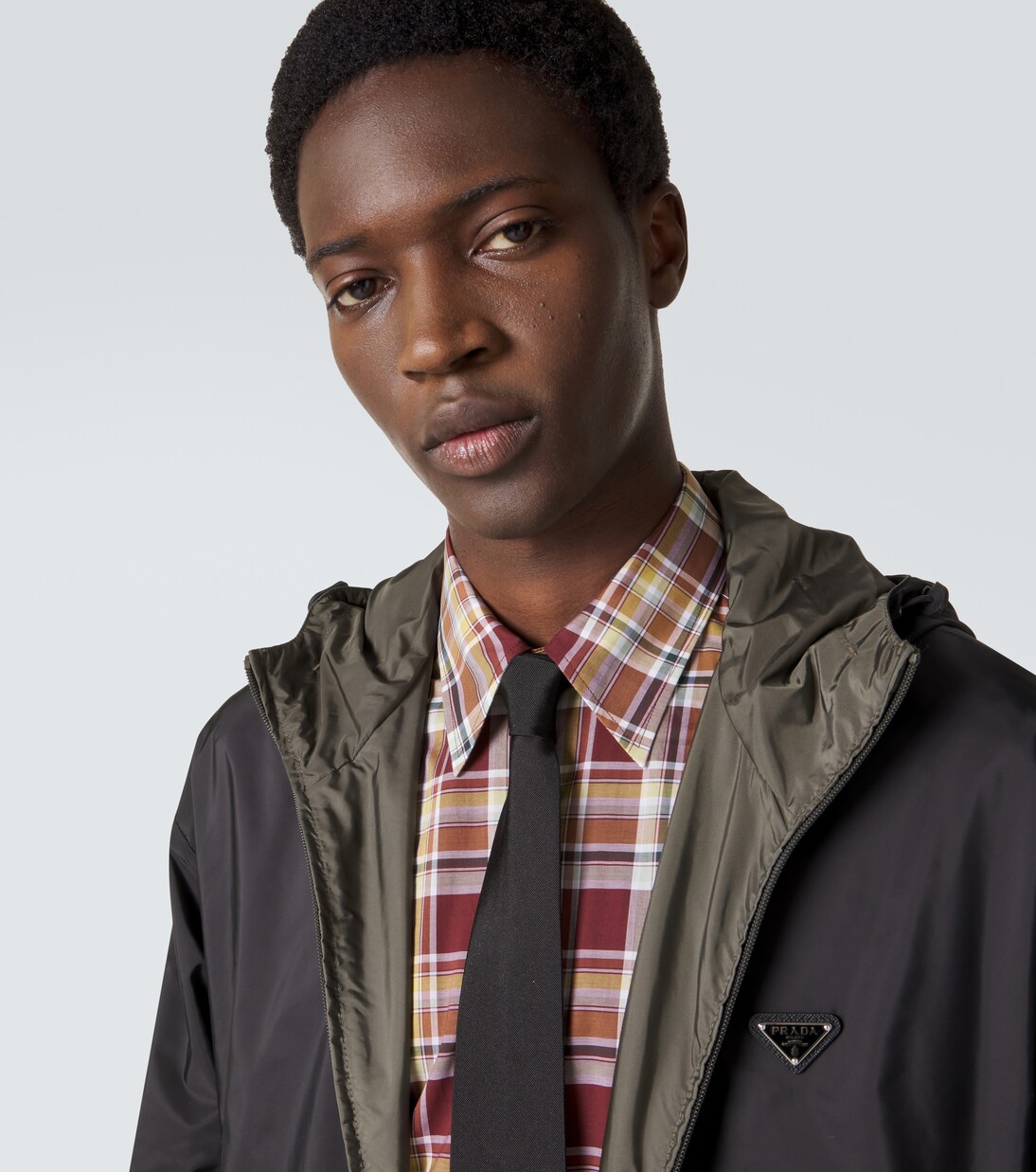 Silk satin tie | Prada