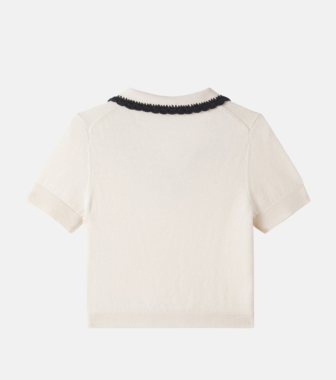 Lisette wool and cotton polo shirt | Bonpoint