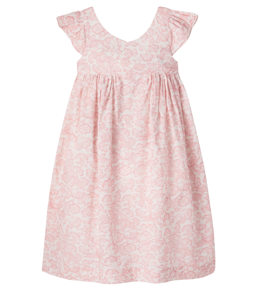Galantine floral cotton dress | Bonpoint